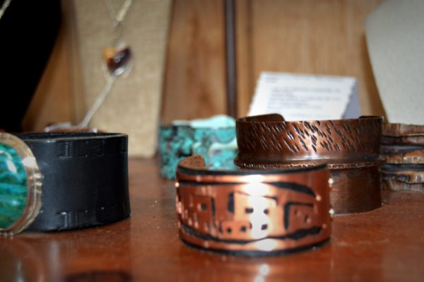 Native American copper bracelets